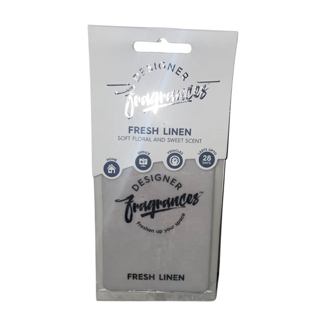 Designer Fragrances Fresh Linen car air freshener