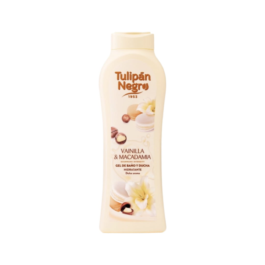 Tulipan vanilla&macadamia bath and shower gel 650ml