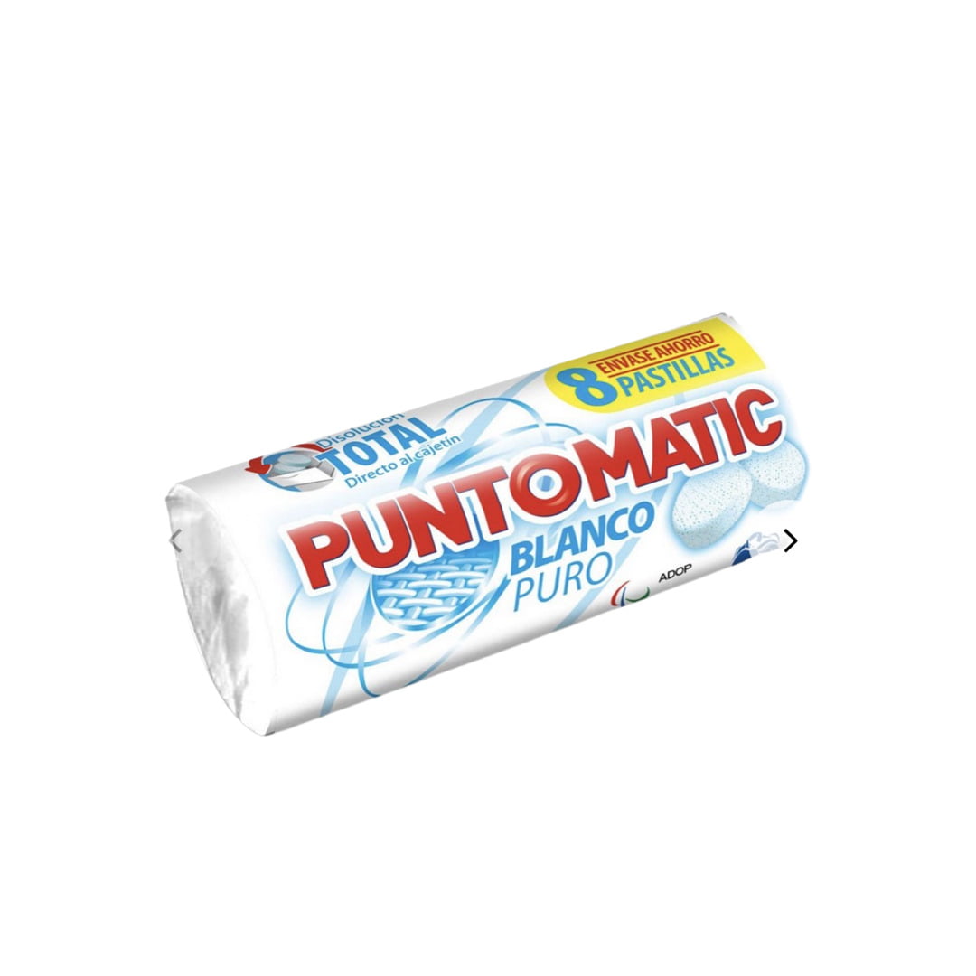 Puntomatic white clothes tablets